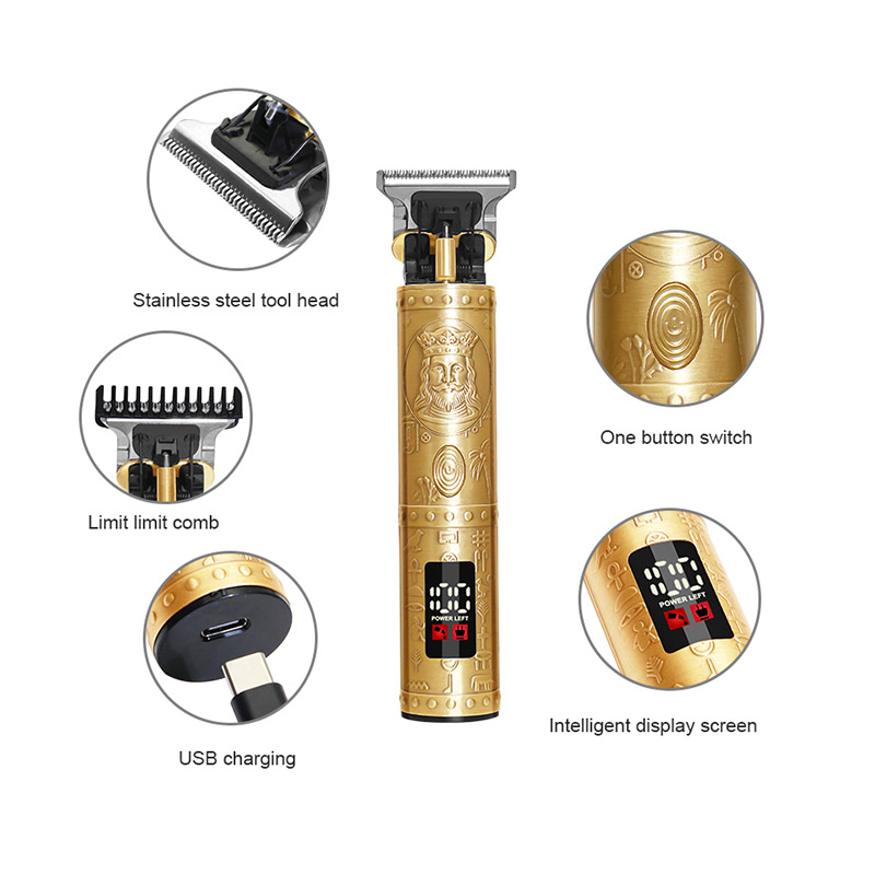 MR-159 DC аккумуляторный триммер для волос электрическая машинка для стрижки волос для мужчин для домашнего использования