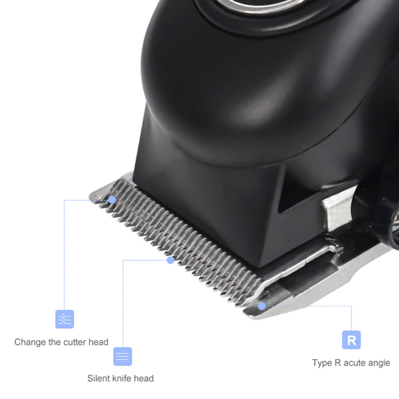 Перезаряжаемая машинка для стрижки волос MR-8128DC для профессионального использования
