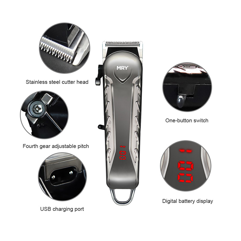 QR D07B Машинка для стрижки волос Прецизионная стрижка Сменные расчески