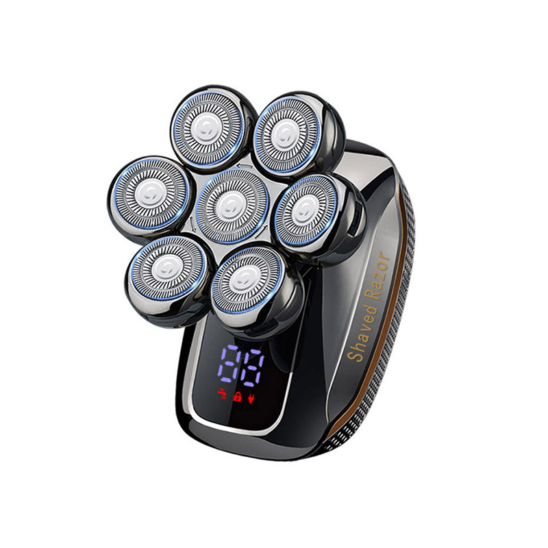 RQ-6871 Электрическая бритва с 7 лезвиями для лысеющих, плавающих голов