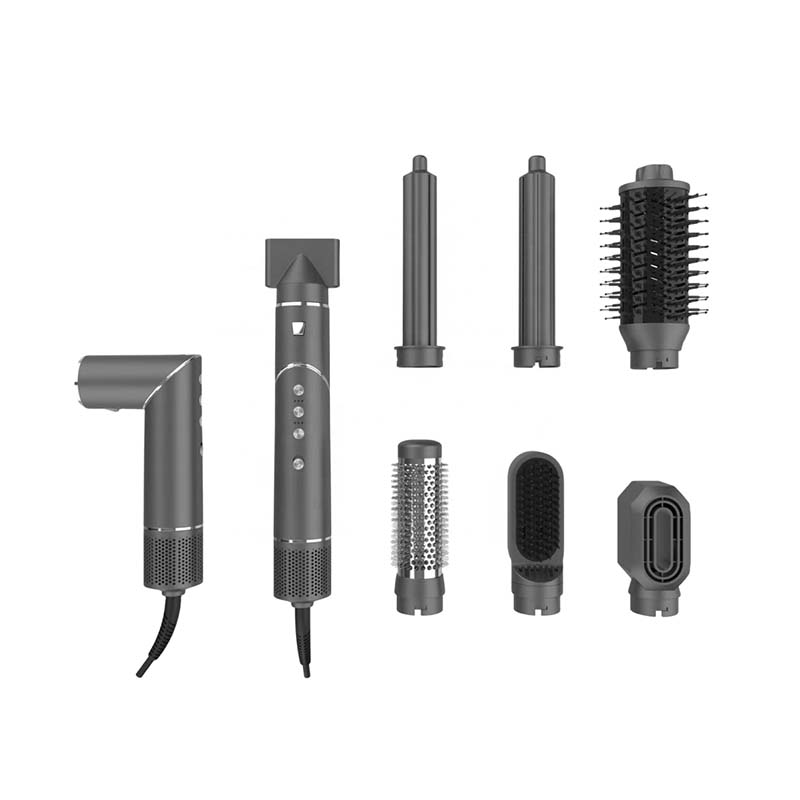 MR3108 3-скоростная щетка с 3-тепловым горячим воздухом и светодиодным индикатором для точного укладки