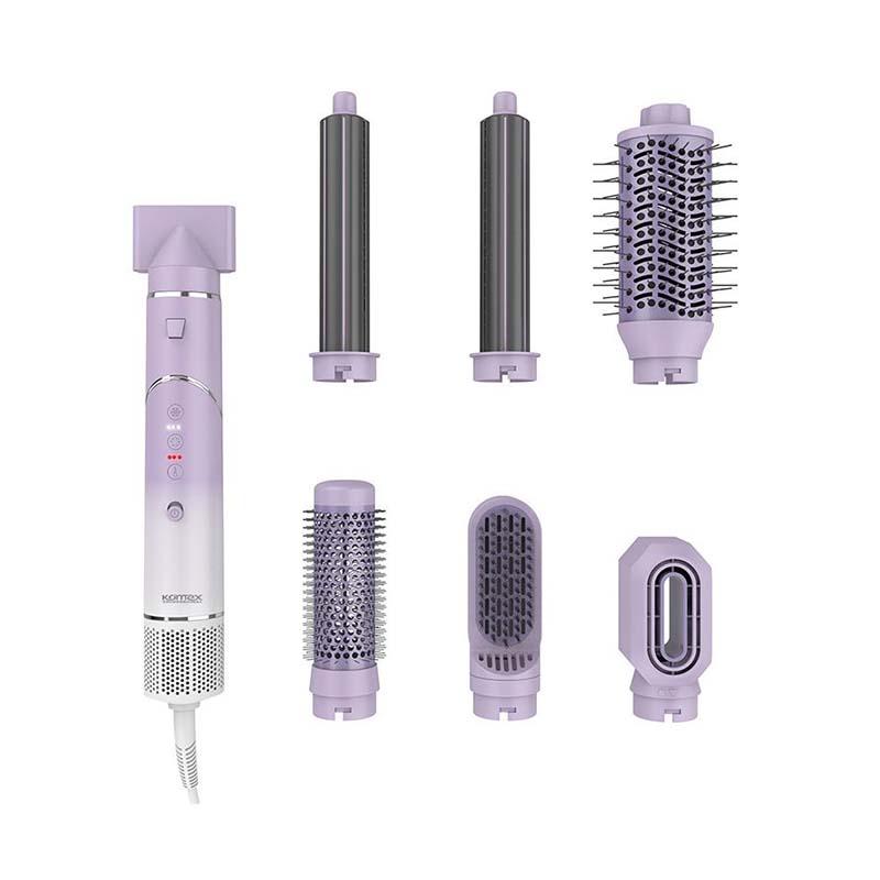 MR3108 3-скоростная щетка с 3-тепловым горячим воздухом и светодиодным индикатором для точного укладки