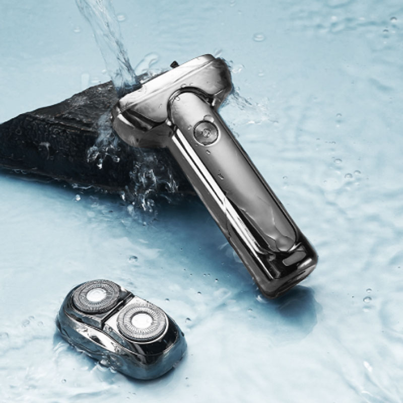 RQ-8911 Мужская бритва с литиевой батареей, перезаряжаемая, водонепроницаемая, плавающая головка