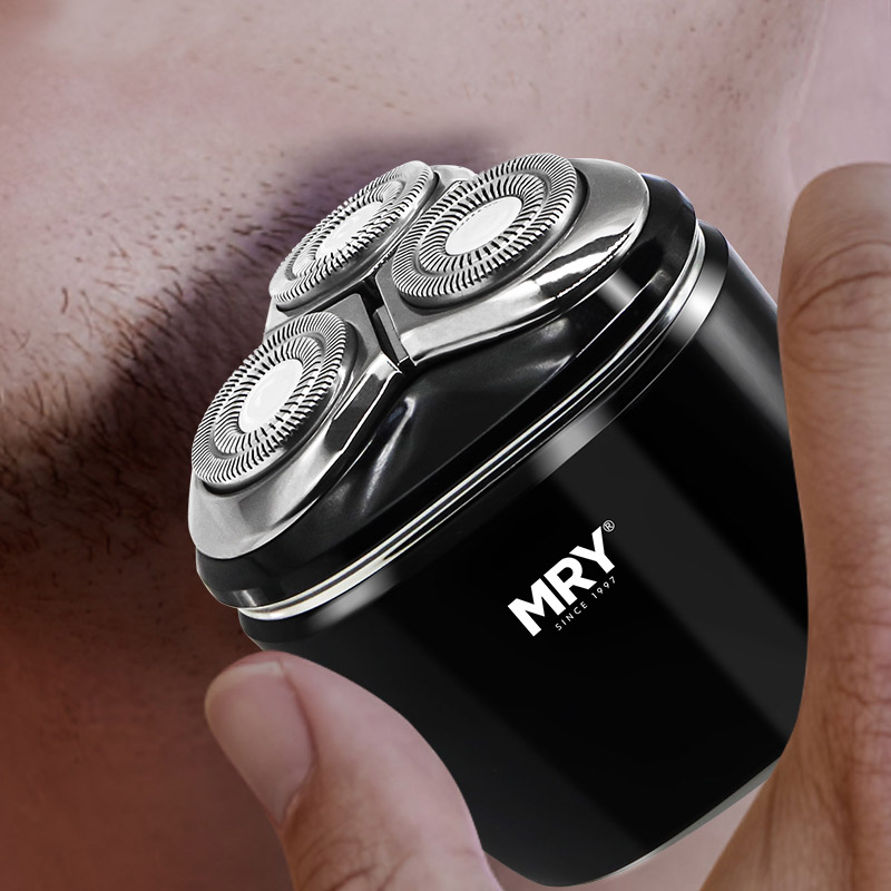 RQ-8916 Мужская электробритва с тремя головками, перезаряжаемая, водонепроницаемая, с плавающей головкой