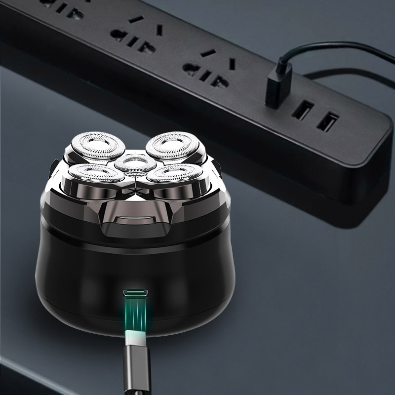 RQ-8306 Электрическая бритва с 5 лезвиями для мужчин, лысеющих, перезаряжаемая RQ-8306 Электрическая бритва с 5 лезвиями для мужчин, лысеющих, перезаряжаемая