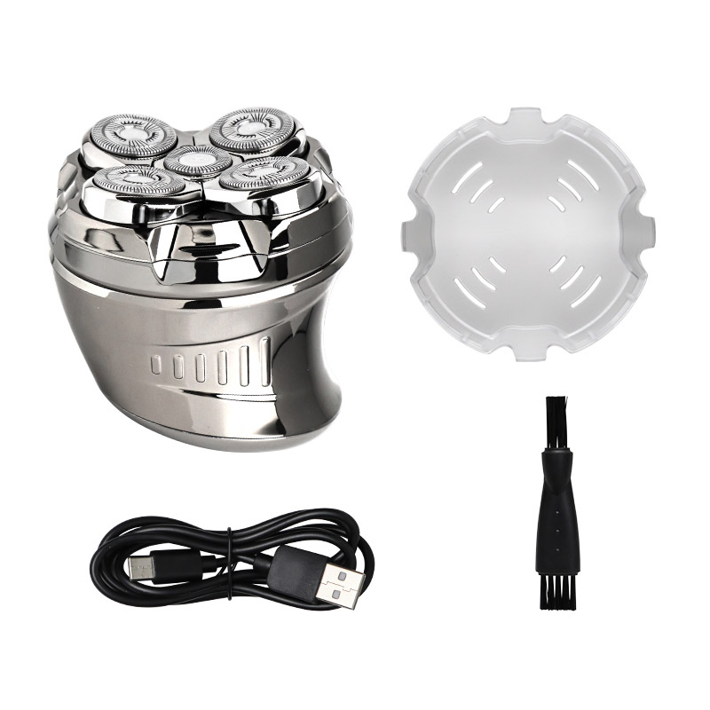 RQ-8307 Перезаряжаемая роторная бритва для влажного и сухого бритья для точного бритья RQ-8307 Перезаряжаемая роторная бритва для влажного и сухого бритья для точного бритья