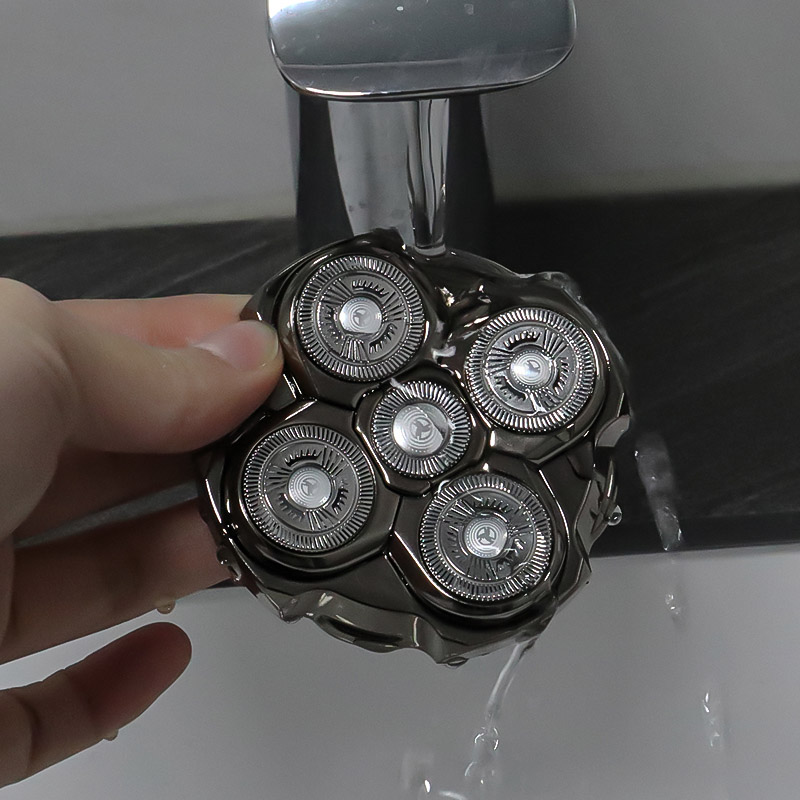 RQ-8307 Перезаряжаемая роторная бритва для влажного и сухого бритья для точного бритья RQ-8307 Перезаряжаемая роторная бритва для влажного и сухого бритья для точного бритья