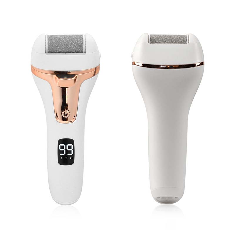 MY825 IPX6 Водонепроницаемый электрический инструмент для удаления мозолей с двойной головкой для педикюра