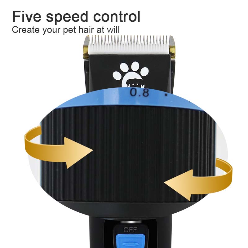 Электрический нож для стрижки домашних животных MRD09 со съемным лезвием