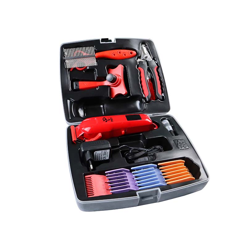 QR P909 Перезаряжаемый компактный набор для стрижки шерсти домашних животных